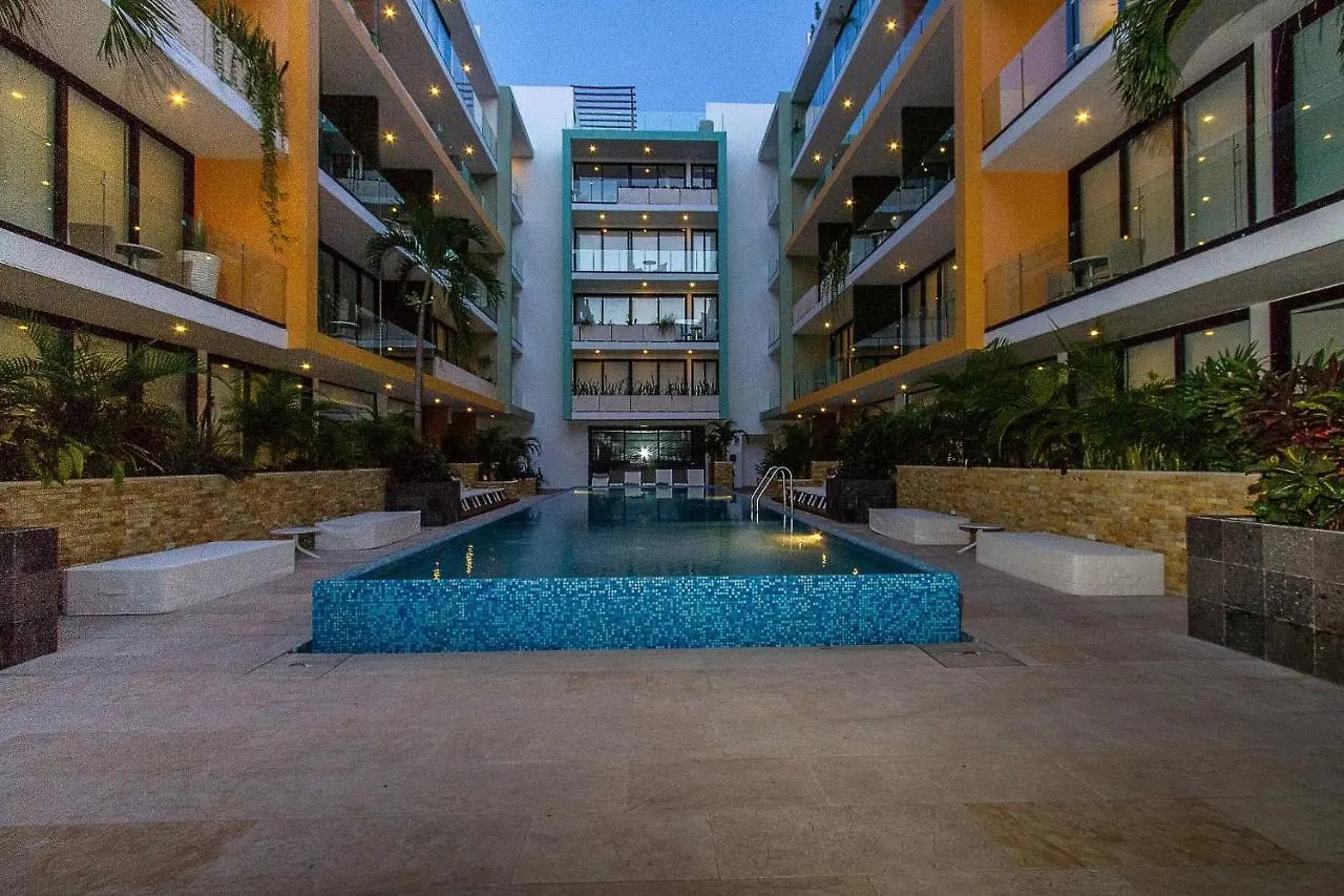 Studio Close To 5Th Av. W/ Amazing Roof Pool View, Gym, Spa And More! Playa del Carmen