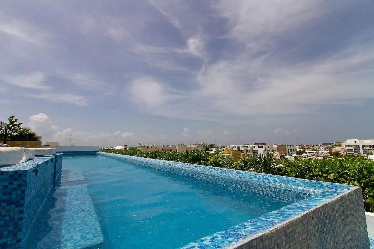 Studio Close To 5Th Av. W/ Amazing Roof Pool View, Gym, Spa And More! Playa del Carmen Holiday home