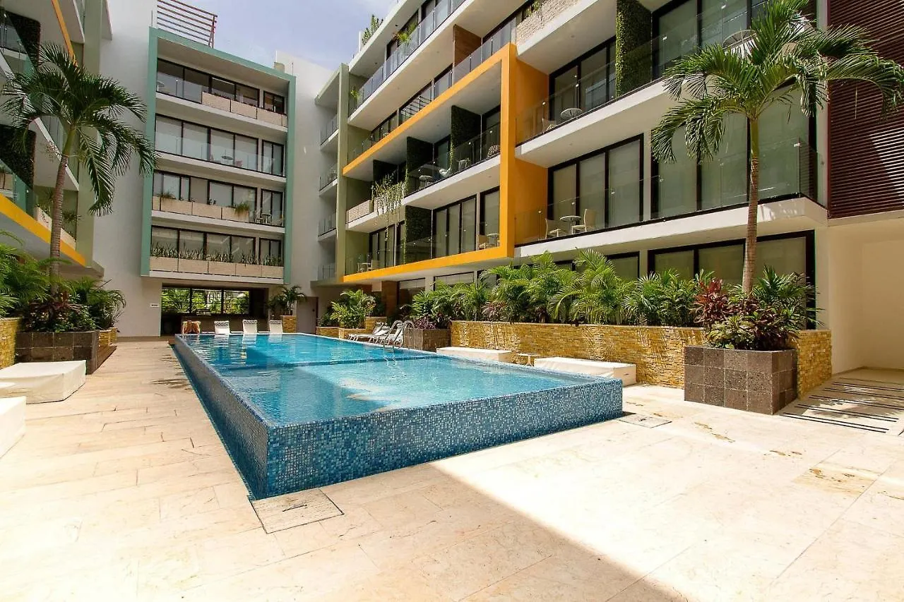 Studio Close To 5Th Av. W/ Amazing Roof Pool View, Gym, Spa And More! Playa del Carmen 0*,  Messico