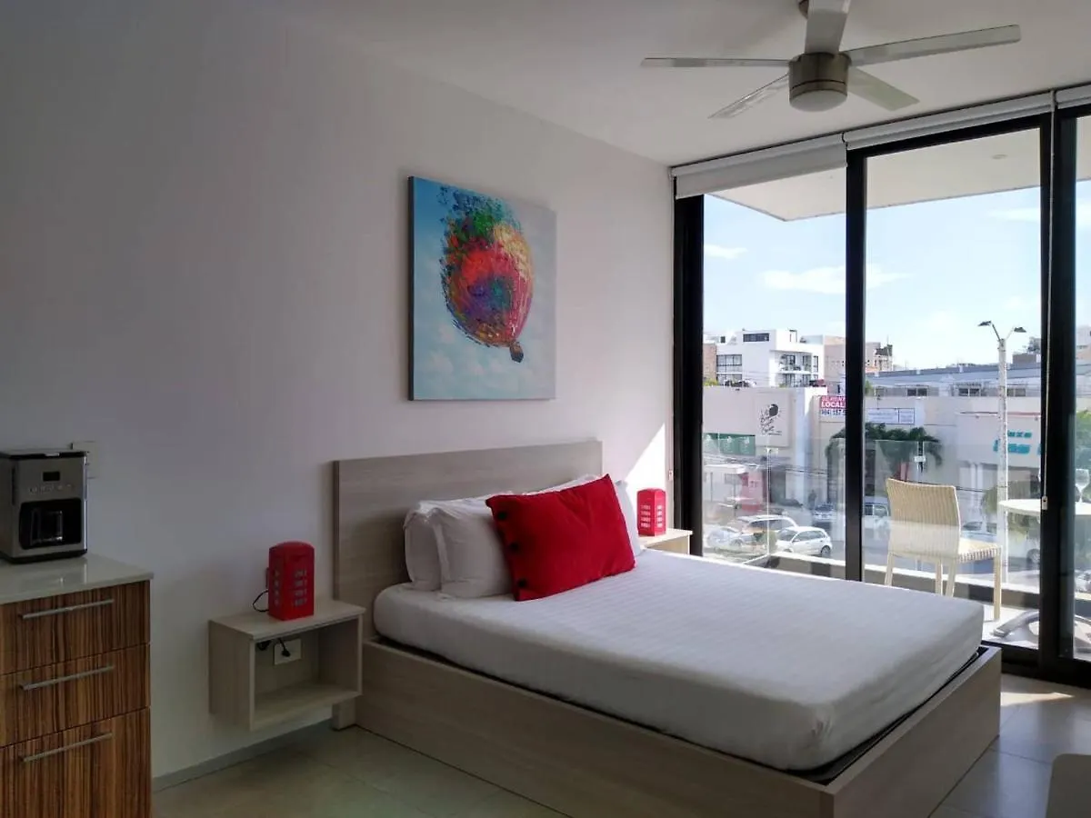 Studio Close To 5Th Av. W/ Amazing Roof Pool View, Gym, Spa And More! Playa del Carmen